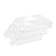   IRATTÁLCA MŰANYAG 550 VÍZTISZTA EXTRA SZÉLES 345X270X67MM
