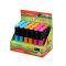 Hegyező 1 lyukú radírral 24 db/display Keyroad 2in1 vegyes színek