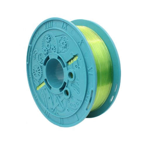 3D filament 1,75mm ABS zöld átlátszó színű