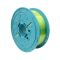 3D filament 1,75mm ABS zöld átlátszó színű