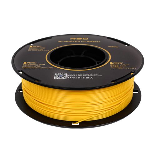 3D FILAMENT 1,75mm ABS Sárga (1kg-os tekercs)