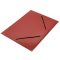 Gumis mappa A4, 400g. karton Fornax Glossy piros 