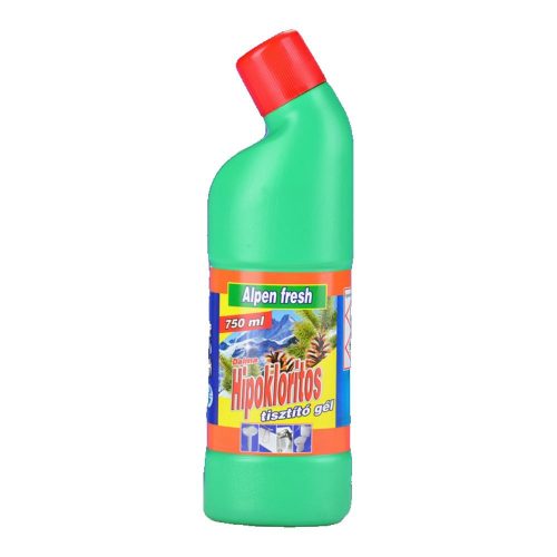 Tisztító gél Hipokloritos 750 ml Alpen Fresh, Dalma