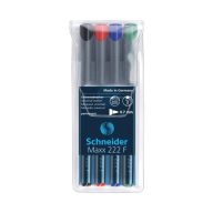   Permanent marker OHP 0,7mm tűhegyű Schneider Maxx 222 F 4 klf. szín