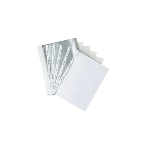 Genotherm lefűzhető, A5, 50 micron víztiszta  Q-Connect K15633 100 db/csomag