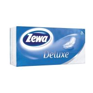   Papírzsebkendő 3 rétegű 90 db/csomag, Zewa Deluxe illatmentes