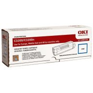 Oki C3200 High capacity Toner Cyan 3K (Eredeti)