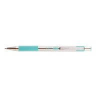   Golyóstoll 0,7mm, türkiz test, Zebra F-301, írásszín kék
