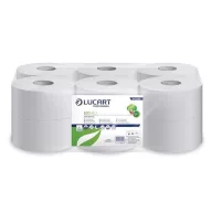   Toalettpapír közületi 2 rétegű átmérő 19 cm fehér 12 tekercs/karton Eco Lucart
