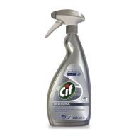   Rozsdamentes acél és üvegtisztító szórófejes 750 ml  Stainless Steel&Glass Cif