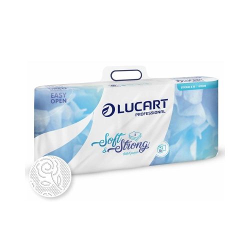 Toalettpapír 3 rétegű 120 lap/tekercs cellulóz 10 tekercs/csomag 3.10 Strong Lucart_811C08