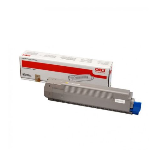 Oki C801/821 Toner Sárga 7300 oldalra