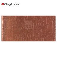   Zsebnaptár fehér lapokkal fekvő Mirror Bronz Dayliner 2024.