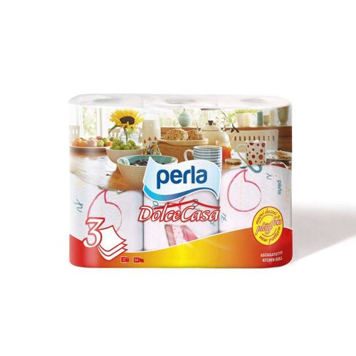Kéztörlo PERLA DOLCE CASA 3 tekercses 3 