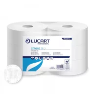   Toalettpapír 2 rétegű közületi átmérő: 26 cm hófehér 6 tekercs/csomag Strong 26 J Lucart  _812204J