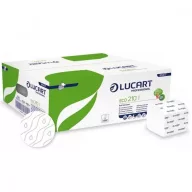   Toalettpapír hajtogatott 2 rétegű  210 lap/csomag 20 cs/karton Eco 210 I Bulk Pack Lucart fehér_811A77