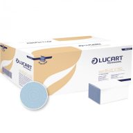   Kéztörlő 2 rétegű hajtogatott V 150 lap/csomag 20 cs/karton kék Easy Blue V 150 Lucart_863065