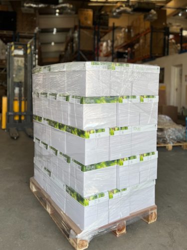 Raklapos Másolópapír, A4, New Future Multi, CIE fehérség 164, FSC tanúsítvány, 300 csomag/raklap