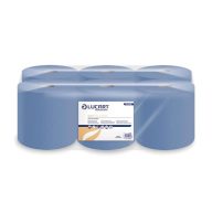   Kéztörlő 1 rétegű tekercses átmérő: 19 cm kék 6 tekercs/karton 19 CF Easy Blue Lucart_861096