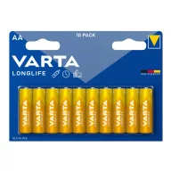 Elem AA ceruza LR06 Longlife 10 db/csomag, Varta