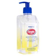   Kéz- és bőrfertőtlenítő gél pumpás 500 ml Bradolife citrom
