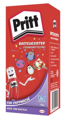 Ragasztó papír és háztartási  por alapú 125 g Papírmasé Pritt