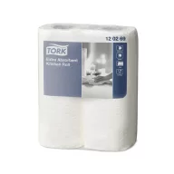   Kéztörlő 2 rétegű tekercses átmérő: 10,7 cm 64 lap/tekercs 2 tekercs/csomag  Premium Tork_120269