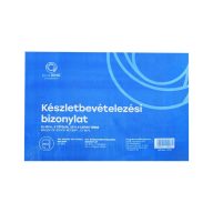   Készletbevételezési bizonylat A5 25x4 12-111/V. 8 tételes