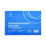   Készletkivételezési bizonylat A5 25x4lapos fekvő 12-114/V. 8 tételes