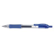   Zselés toll 0,5mm, kék test, Zebra Sarasa Retractable, írásszín kék