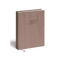 Határidőnapló 2day B/6, kétnapi drapp Realsystem 2024.