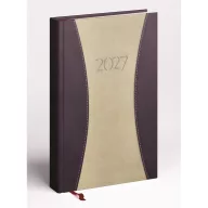   Határidőnapló Prémium A A/5, napi krémszínű lapokkal drapp Realsystem 2024.