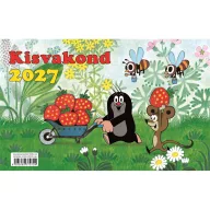 Asztali naptár spirálozott mini Kisvakond Realsystem 2024.