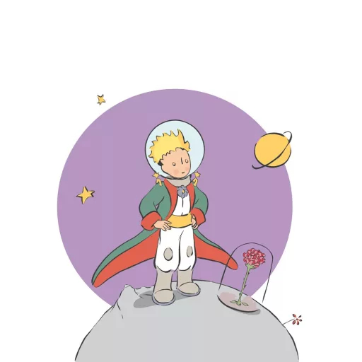 Falinaptár képes lemeznaptár 300x300mm, Le Petit Prince Realsystem 2024.