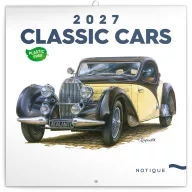   Falinaptár képes lemeznaptár 300x300mm, Classic Cars Realsystem 2024.