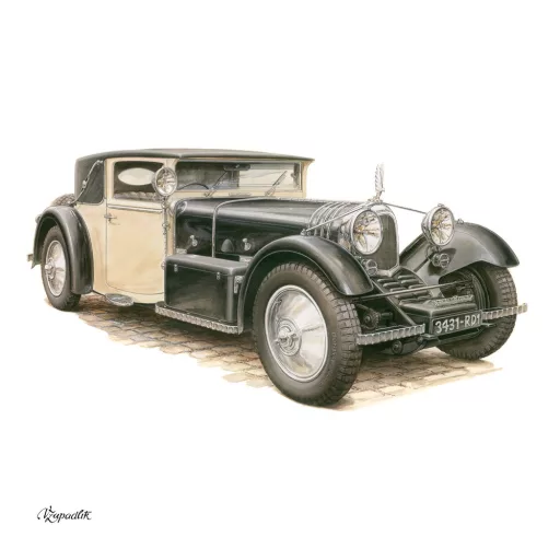 Falinaptár képes lemeznaptár 300x300mm, Classic Cars Realsystem 2024.