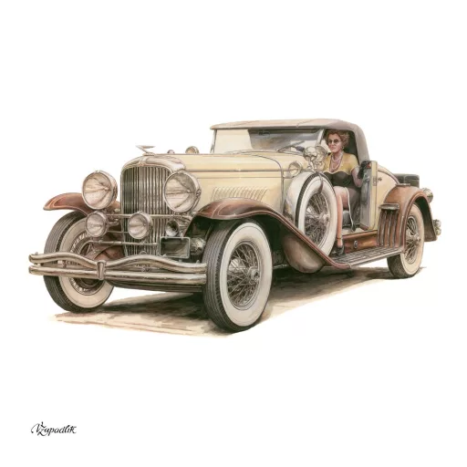 Falinaptár képes lemeznaptár 300x300mm, Classic Cars Realsystem 2024.