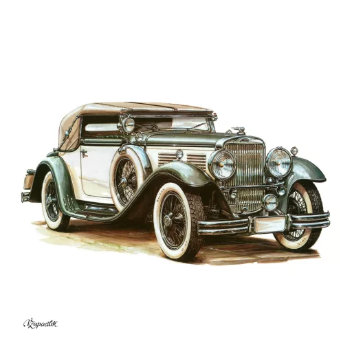 Falinaptár képes lemeznaptár 300x300mm, Classic Cars Realsystem 2024.