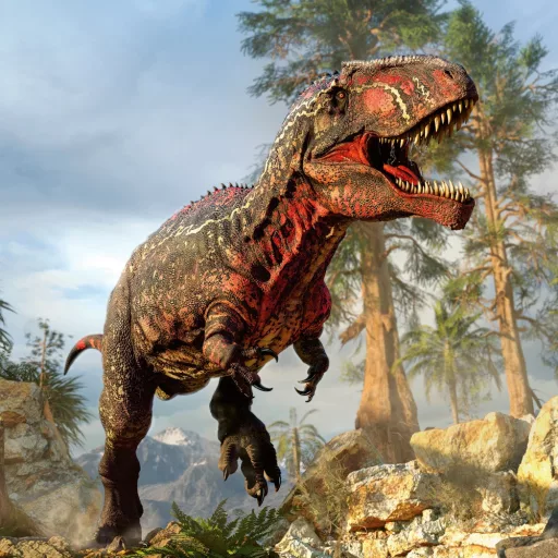 Falinaptár képes lemeznaptár 300x300mm, Dinosaurs Realsystem 2024.