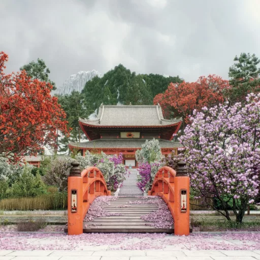 Falinaptár képes lemeznaptár 300x300mm, Gardens Realsystem 2026.