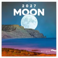   Falinaptár képes lemeznaptár 300x300mm, The Moon Realsystem 2024.