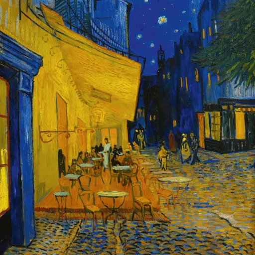 Falinaptár képes lemeznaptár 300x300mm, Vincent van Gogh Realsystem 2024.
