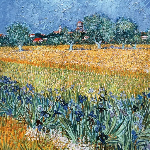 Falinaptár képes lemeznaptár 300x300mm, Vincent van Gogh Realsystem 2024.