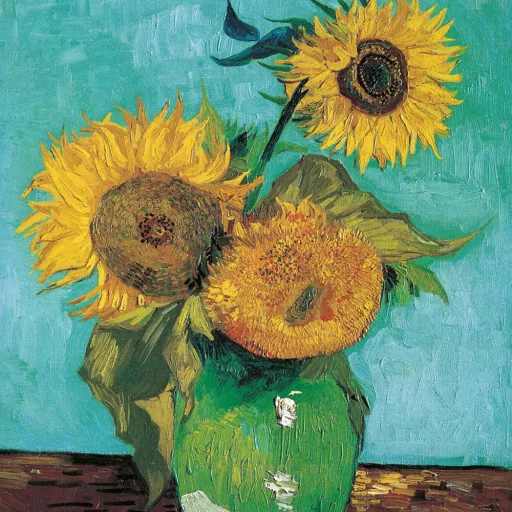 Falinaptár képes lemeznaptár 300x300mm, Vincent van Gogh Realsystem 2024.