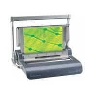   Spirálozógép, fém spirálkötéshez, manuális, 130 lap, FELLOWES  Quasar Wire 