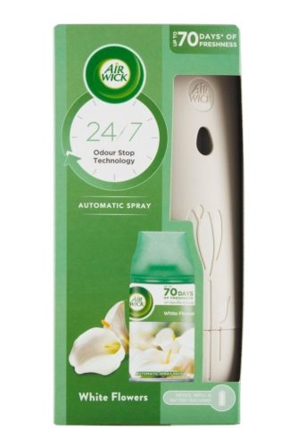Légfrissítő készülék utántöltővel 250 ml AirWick Freshmatic Frézia&Jázmin
