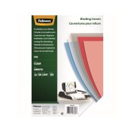 Előlap, A4, 150 mikron, FELLOWES, 100 db/csomag, víztiszta