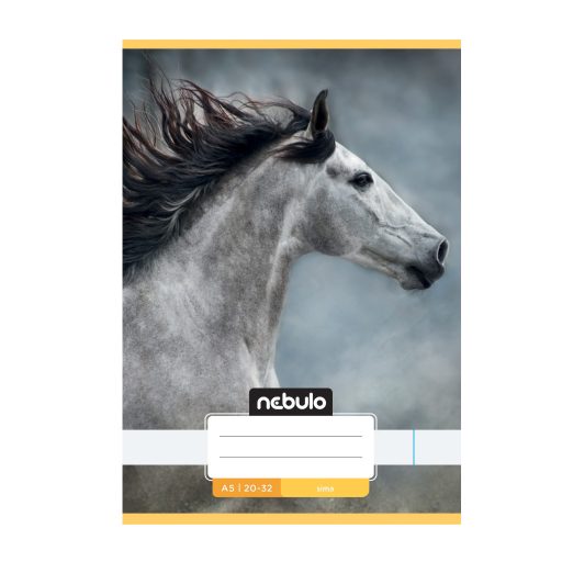 Füzet, A5, sima, 20-32, Cuki minták, 16 db/csomag Nebulo