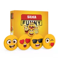 Radír, smile-nagy, 36 db/display, Silka
