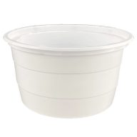 Gulyás/levestál alj 750 ml fehér 50 db/csomag